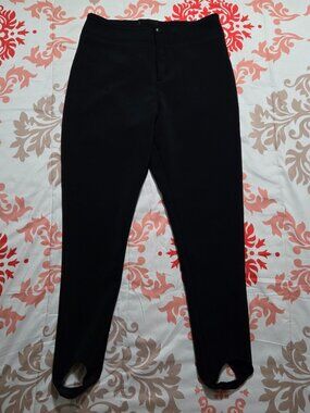AFRC Boulder Gear Schoeller WB-400 Black Stirrup Ski Pants 10P